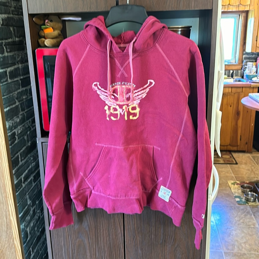 Champion hooded sweatshirt in size M